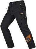 MAGCOMSEN Men's Ski Snow Pants Waterproof Fleece Lined Winter Hiking Pants