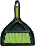 Pine-Sol Mini Dustpan and Brush Set | Nesting Snap-On Design | Portable,Compact Dust Pan and Hand Broom for Cleaning,Green,(Pack of 12)