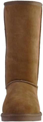 Bear Paw Women’s Emma Tall Classic Suede Slip On Boots, Comfortable Winter Boots, Multiple Sizes