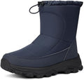 TEMOFON Winter Snow Boots for Women: Comfortable Warm Fur Lined Ankle Boot