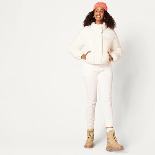 Amazon Essentials Women's Lace Up Puffer Snow Boots with Chunky Heel