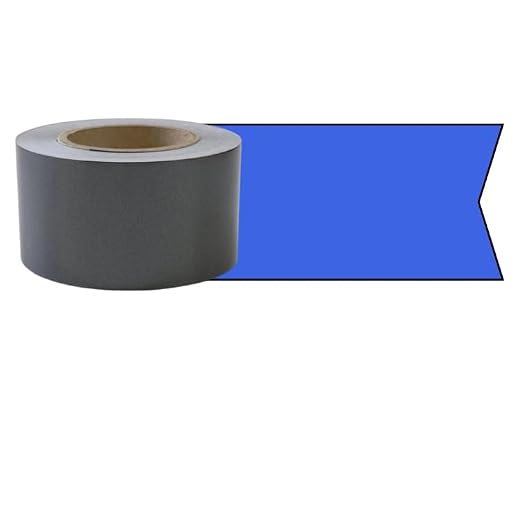 Universal/TFX 2" x 50' Solid Pinstripe Automotive Pinstriping Tape for Cars, Trucks, suvs, and More (092 Blue Metallic)
