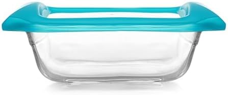 Libbey Baker’s Premium 2 Piece Glass Baking Dish Set, Stackable Casserole Dish with Lid Set, Baking Glassware for Casseroles, Lasagna, Brownies