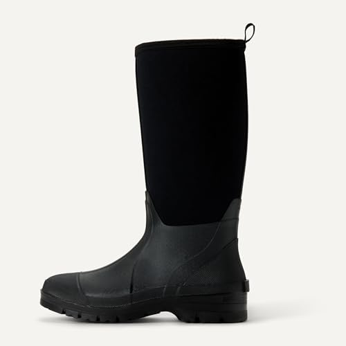 Amazon Essentials Men's Waterproof Neoprene Rubber Rain Boot