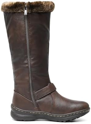 DREAM PAIRS Women's Knee High Boots Winter Warm Boots