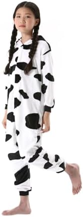SimZoo Kids Animal Onesie Pajamas Halloween Costumes Cosplay 4-13Y