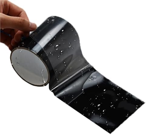 8 Roll 4 Inch X 5 FT Waterproof Stop Leaks Seal Silicone Rubber Self Fix Masking Water Pipeline Repair Self-Adhesive Tape(White)