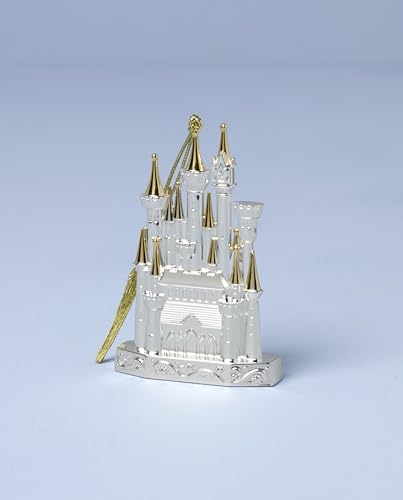 Lenox 2026 Disney Castle Silverplate Ornament