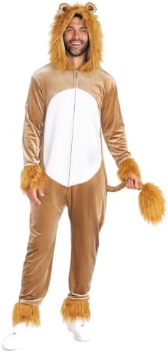 Tipsy Elves Men's Animal Halloween Jumpsuit Costume for Adults