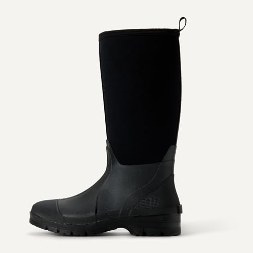 Amazon Essentials Men's Waterproof Neoprene Rubber Rain Boot