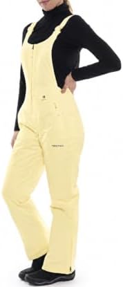 Arctix Women's Essential Insulated Ski Bibs, Water Resistant Snow Pants for Skiing & Snowboarding