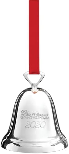 Reed & Barton 890889 2020 Silverplate Christmas Tree Annual Bell Ornament