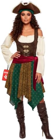 Morph Pirate Costume Women, Boho Pirate Dress, Women Halloween Costume