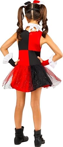Rubies DC Comics Villains: Harley Quinn Costume for Kids, Girls Costume