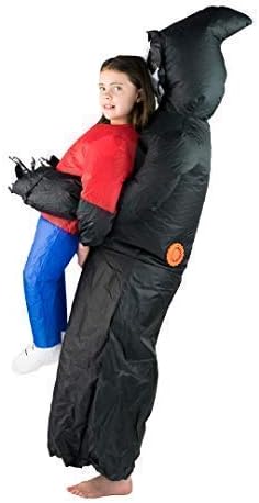 Bodysocks Grim Reaper Inflatable Costume for Kids (Age 6+)