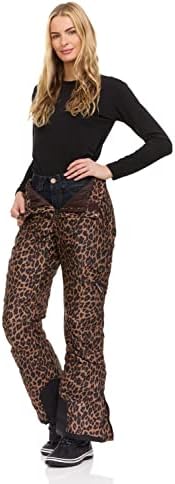 Women's Snow Ski Pants Water Resistant Softshell Insulated Flare for Snowboarding Hiking Winter Outdoor Pants