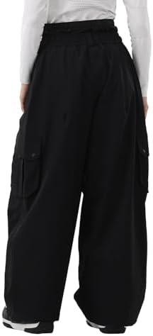 Mens Womens Snowbaord Pants 3L Baggy Snow Ski Pants