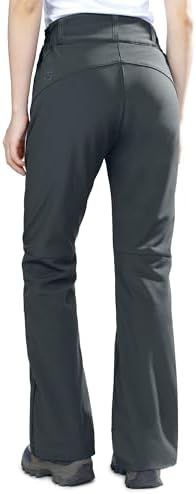 Outdoor Ventures Fleece Lined Waterproof Pants Women Ski Snow Hiking Warm