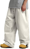GSOU SNOW Mens Womens Baggy Snowboard Pants Loose Fit Ski Snow Pants