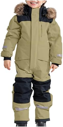 Snow Suit for Kids Boys Girls One Piece Winter Toddler Snowsuit