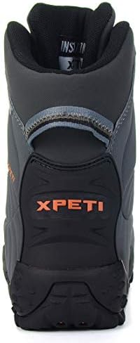 XPETI Men’s Thermator Mid-Rise Lightweight Hiking Insulated Non-Slip Outdoor Boots