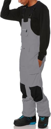 Men's Waterproof Insulated Snow Bib Overalls Ski Pants Snowboard