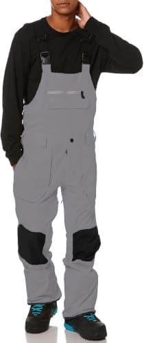Men's Waterproof Insulated Snow Bib Overalls Ski Pants Snowboard
