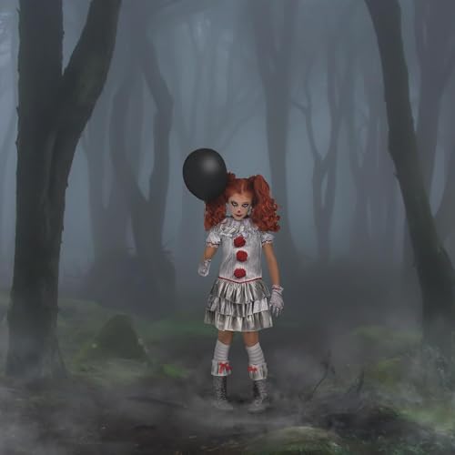 Fun World girls Girl's Carnevil ClownCostume
