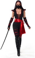 Spooktacular Creations Halloween Ninja Costume for Women with Ninja Mask for Adult Halloween Costume Party