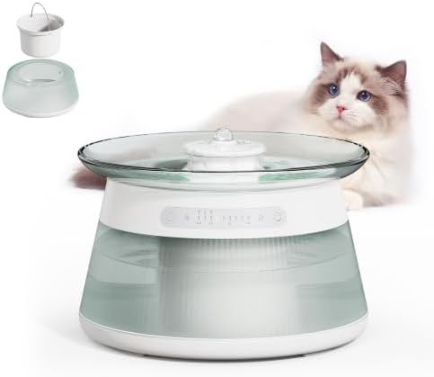 Smart Cat Water Fountain, Filterless Automatic Cat Drinking Fountain