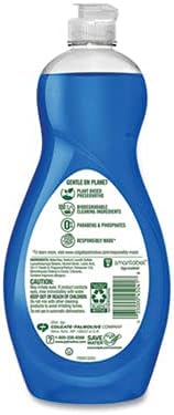 Palmolive 45041 Dishwashing Liquid, Unscented, 20 oz Bottle, 9/Carton
