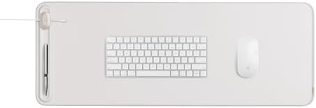 Orbitkey Slim Leather Desk Mat - Stone Desk Pad