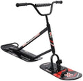Dual Ski Snow Scooter Black for Adults