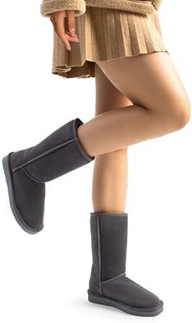 DREAM PAIRS Women's High-top Winter Warm Snow Boots
