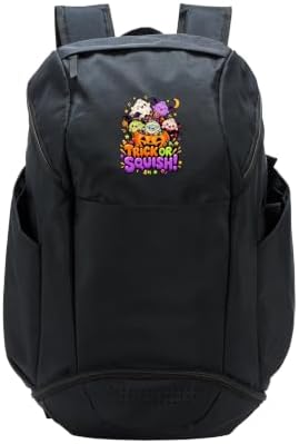 Trick or Squish Cute Dumpling Halloween Kawaii Squishy Sport Backpack