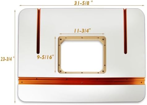 O'SKOOL MDF Router Table Top, 32 Inch by 24 Inch