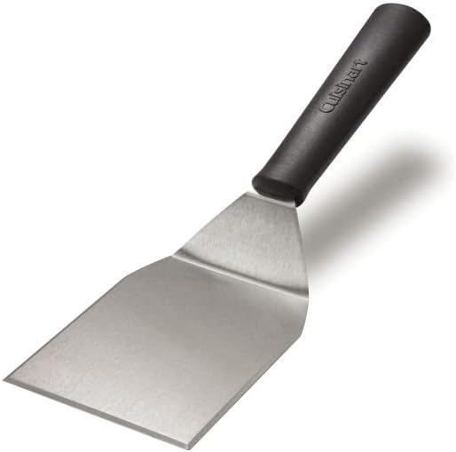 Cuisinart Smash Burger Kit w/Burger Press, Spatula, Shaker & Patty Papers | CSBK-400, smash burger press kit for a cookout or tailgate with stainless steel accessories and a cast iron hamburger press