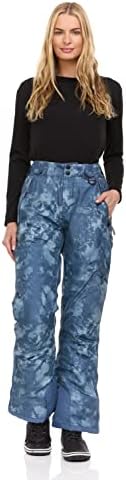 Women's Snow Ski Pants Water Resistant Softshell Insulated Flare for Snowboarding Hiking Winter Outdoor Pants