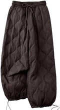 Flygo Womens Winter Pants Warm Quilted Puffy Lightweight Snow Pants