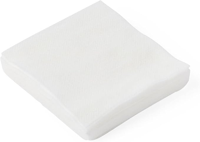 Medline Avant Non-Woven Gauze Sponge, Sterile, 4-Ply, 4" Length, 4" Width, Pack of 1280
