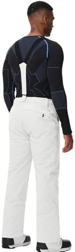 Men's Snow Ski Pants Insulated Waterproof Warm Winter Snowboard Bibs