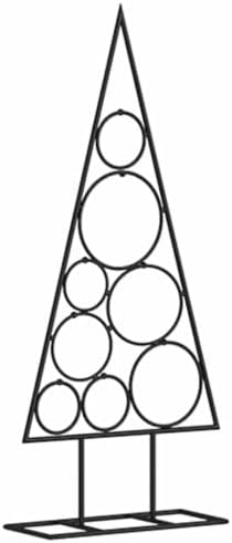 Metal Christmas Tree, DIY Ornament Stand, Powder-Coated Steel