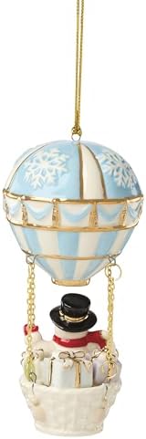 Lenox Snowman Hot Air Balloon Ornament