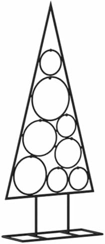 Metal Christmas Tree, DIY Ornament Stand, Powder-Coated Steel