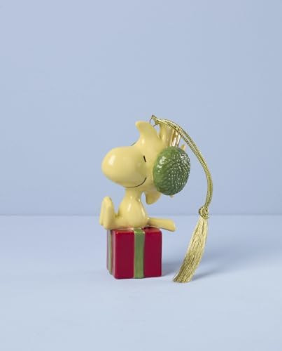 Lenox Peanuts Woodstock Christmas Hanging Ornament