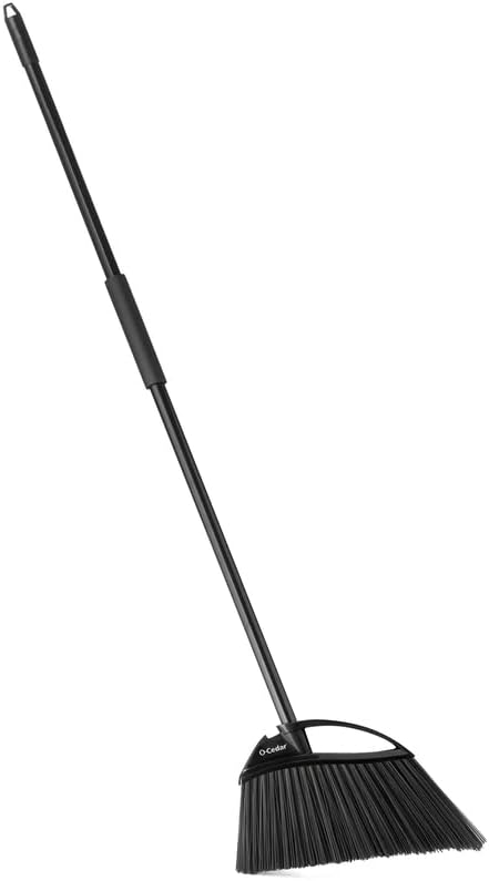 O-Cedar Angle Broom 157950 Outdoor Power Angle Broom, Assorted Colors (pack of 4)