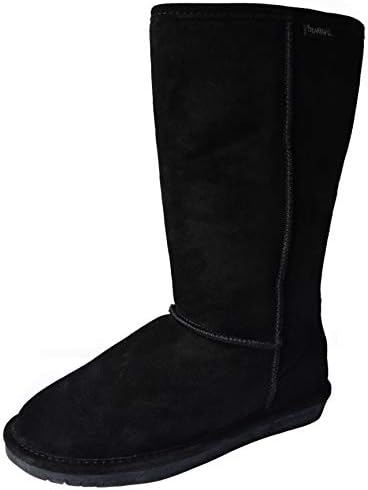 Bear Paw Women’s Emma Tall Classic Suede Slip On Boots, Comfortable Winter Boots, Multiple Sizes