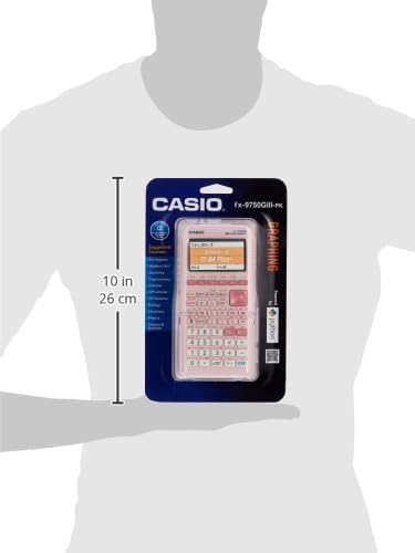 Casio fx-9750GIII Graphing Calculator | Natural Textbook Display | Python Programming | Ideal for Exams, STEM & Advanced Math | Pink