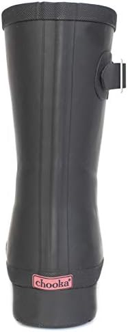 Chooka Women's Delridge Waterproof Mid Faux Fur Lined Pull-On Rain Boot