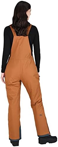 Arctix Women's Essential Insulated Ski Bibs, Water Resistant Snow Pants for Skiing & Snowboarding